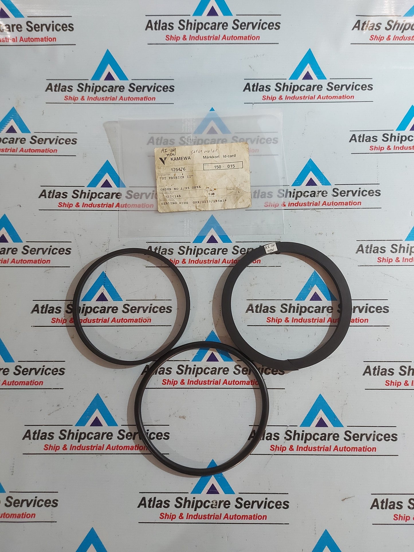 KAMEWA 150-015 SEALING RING GHX/G115/135x16