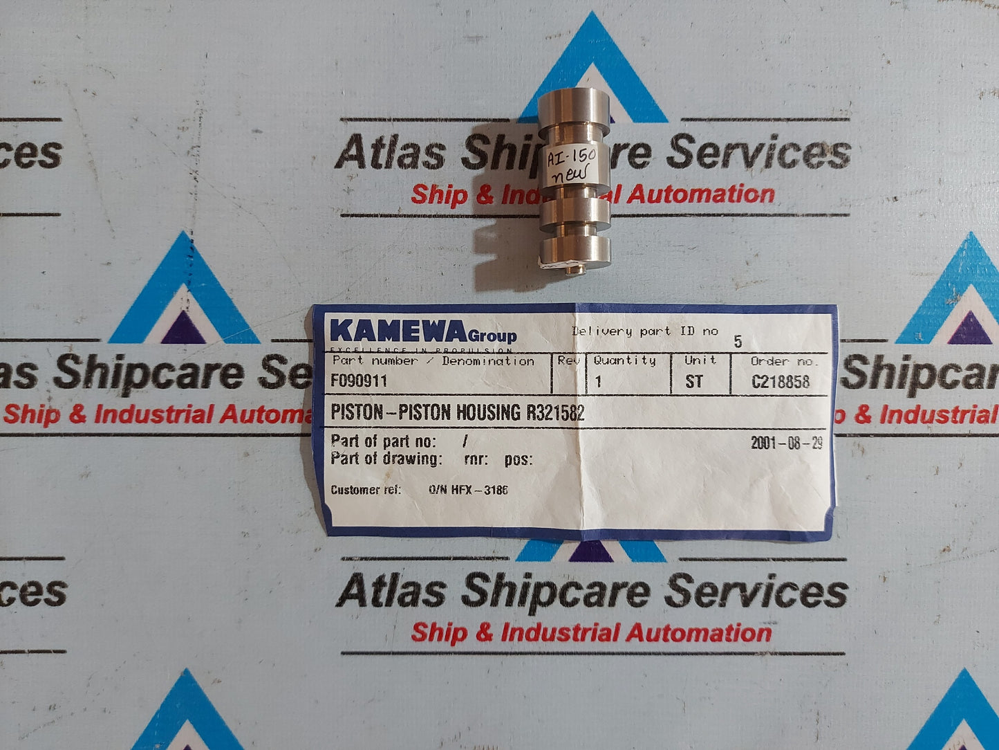 KAMEWA F090911 PISTON HOUSING R321582