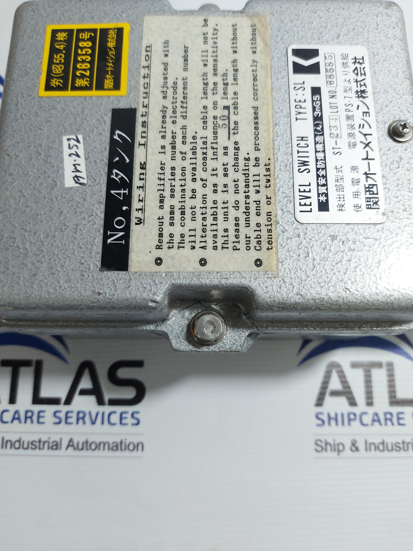 KANSAI AUTOMATION SL LEVEL SWITCH ST-234