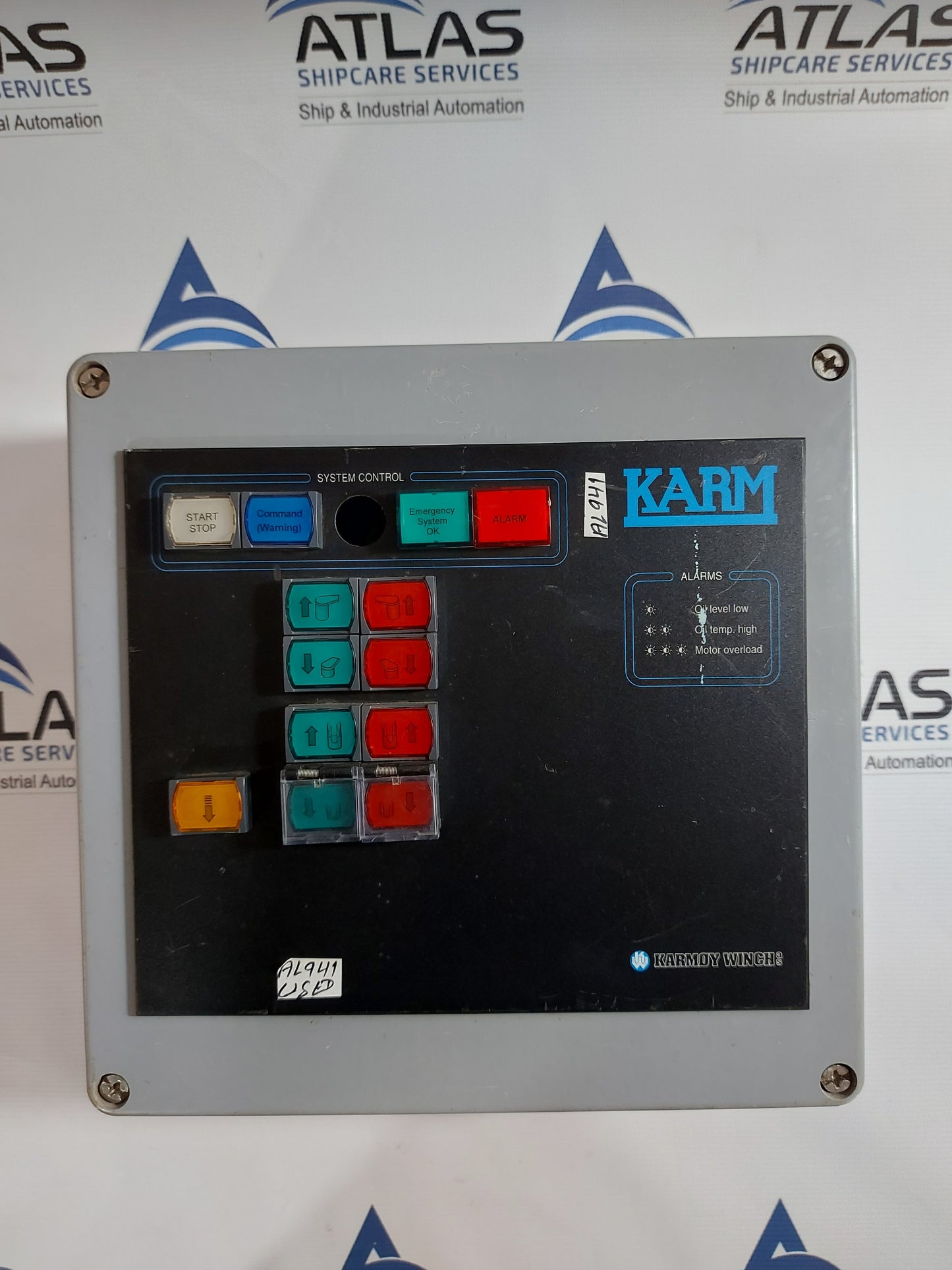 KARM KARMOY WINCH ALARMS SYSTEM CONTROL