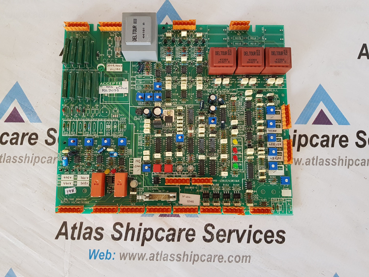 KELAIS VOLTAGE MONITOR C11022-C CARD CIRCUIT