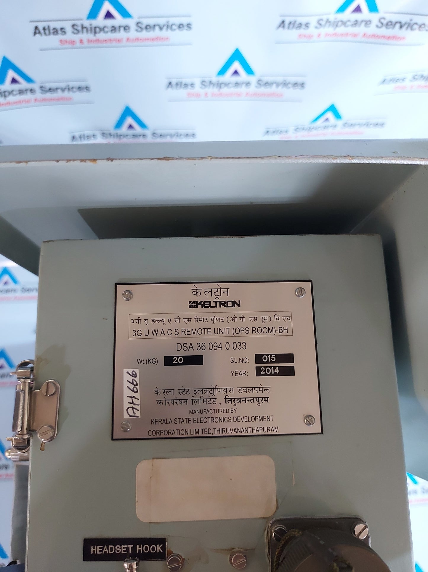 KELTRON DSA 36 094 0 033 3GU UWACS REMOTE UNIT (OPS ROOM)-BH