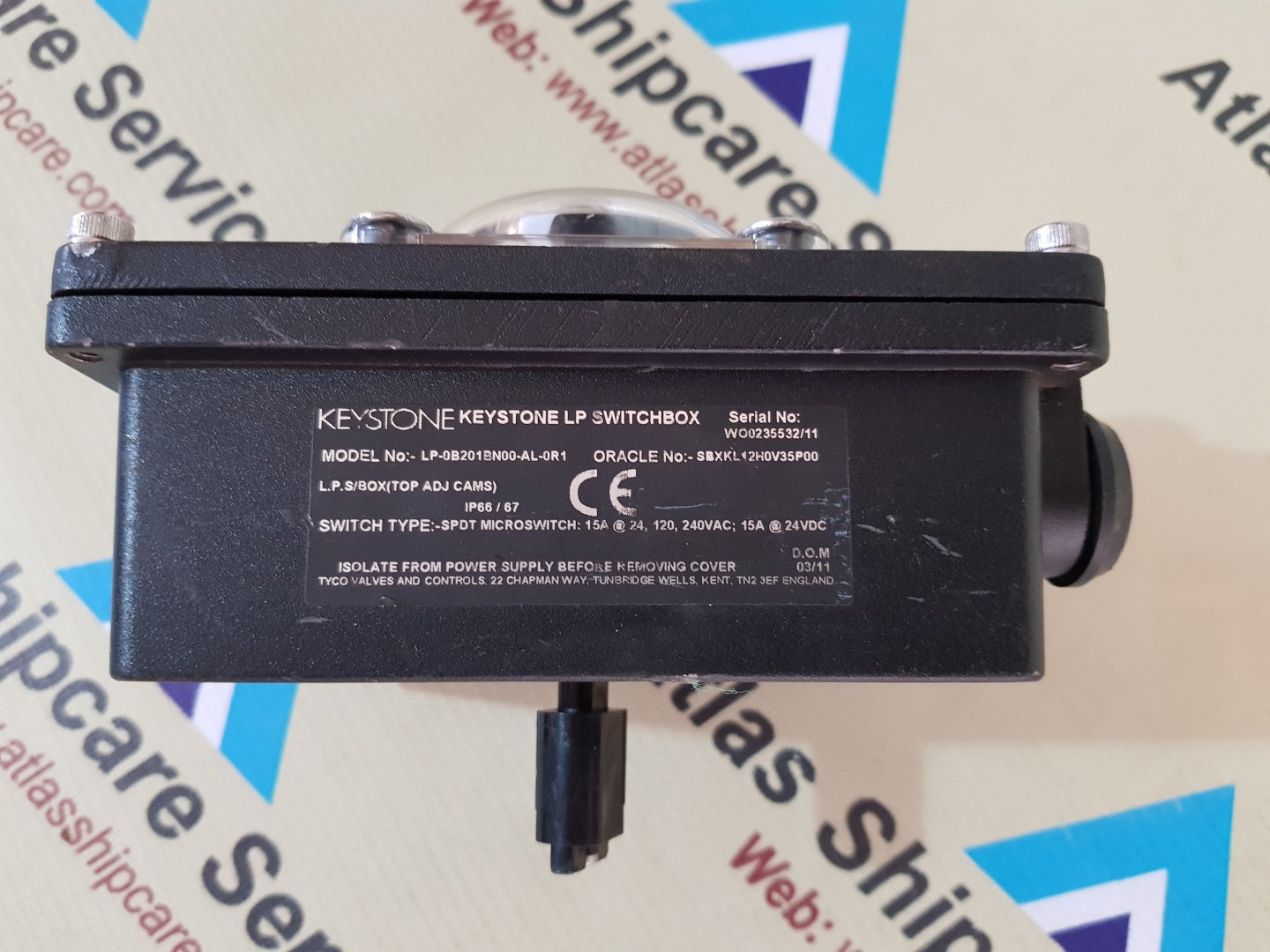 KEYSTONE LP-0B201BN00-AL-0R1 LP SWITCH BOX – Atlas Shipcare Services