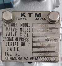 KITAMURA AG065S/E0105-65 BALL AIR ACTUATOR