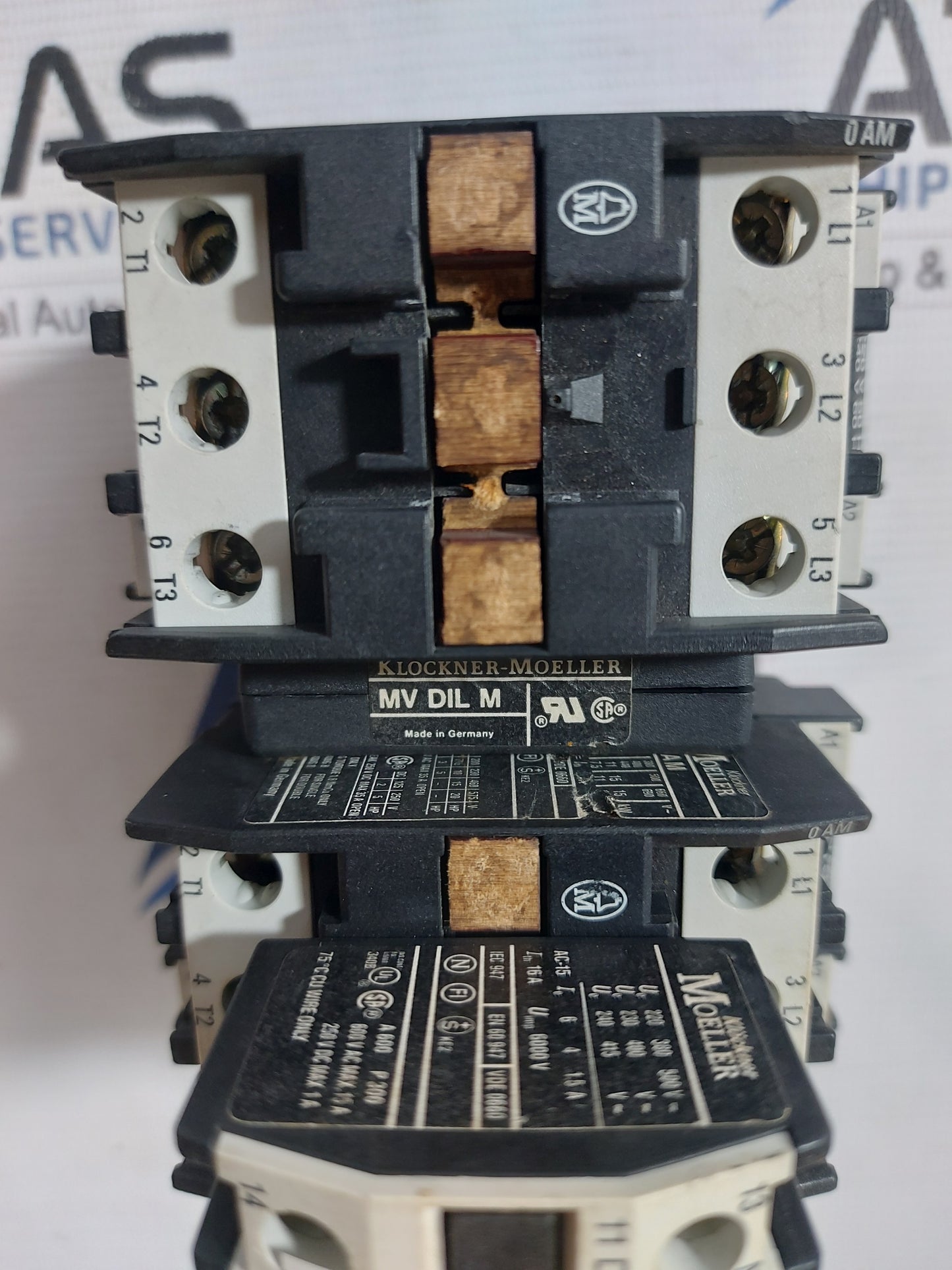 KLOCKNER MOELLER DIL 0A M AUXILIARY CONTACTOR 35A