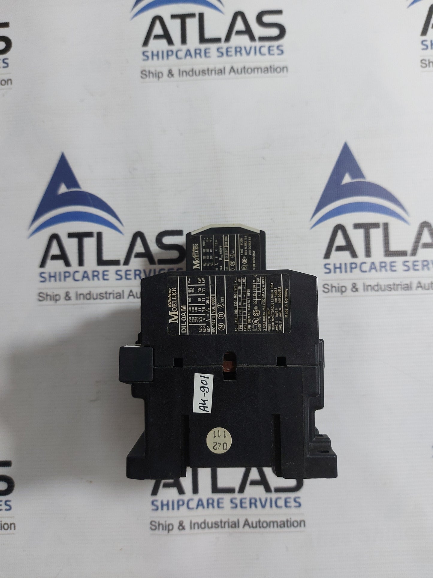 KLOCKNER MOELLER DIL 0A M AUXILIARY CONTACTOR 35A