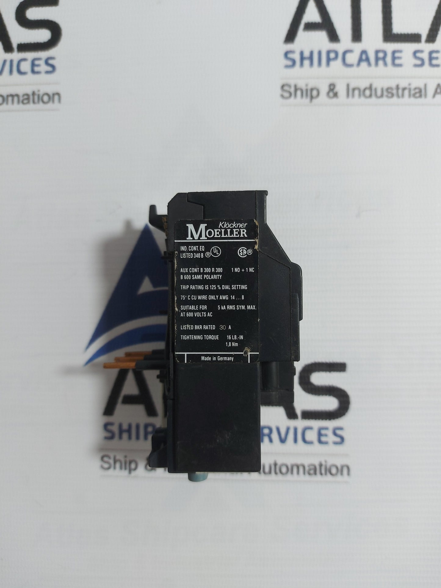 KLOCKNER MOELLER Z 00-16 10...16A OVERLOAD RELAY