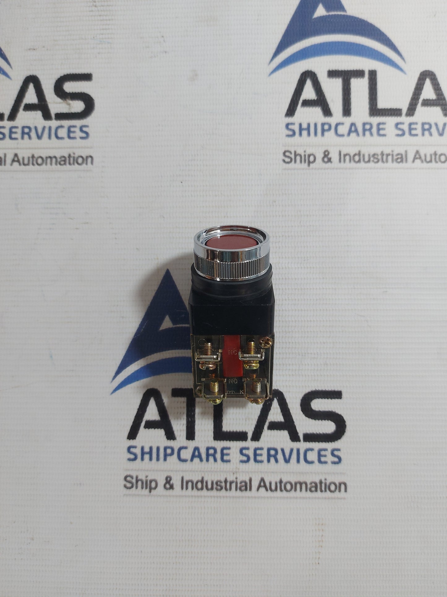 KOINO KH-307 RED PUSH BUTTON SWITCH 250V 6A