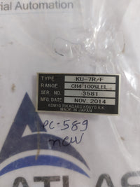 KOMYO KU-7R GAS DETECTOR ALARM SYSTEM