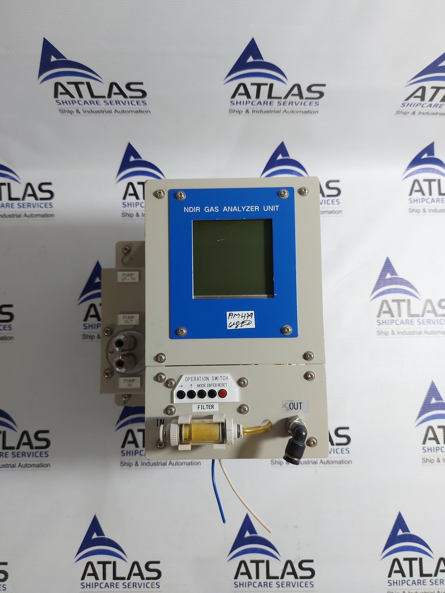 KOMYO RIKAGAKU FMA-5UR2 NDIR GAS ANALYZER UNIT CH4 100%LEL