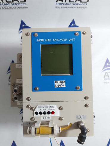 KOMYO RIKAGAKU FMA-5UR2 NDIR GAS ANALYZER UNIT CH4 100%LEL
