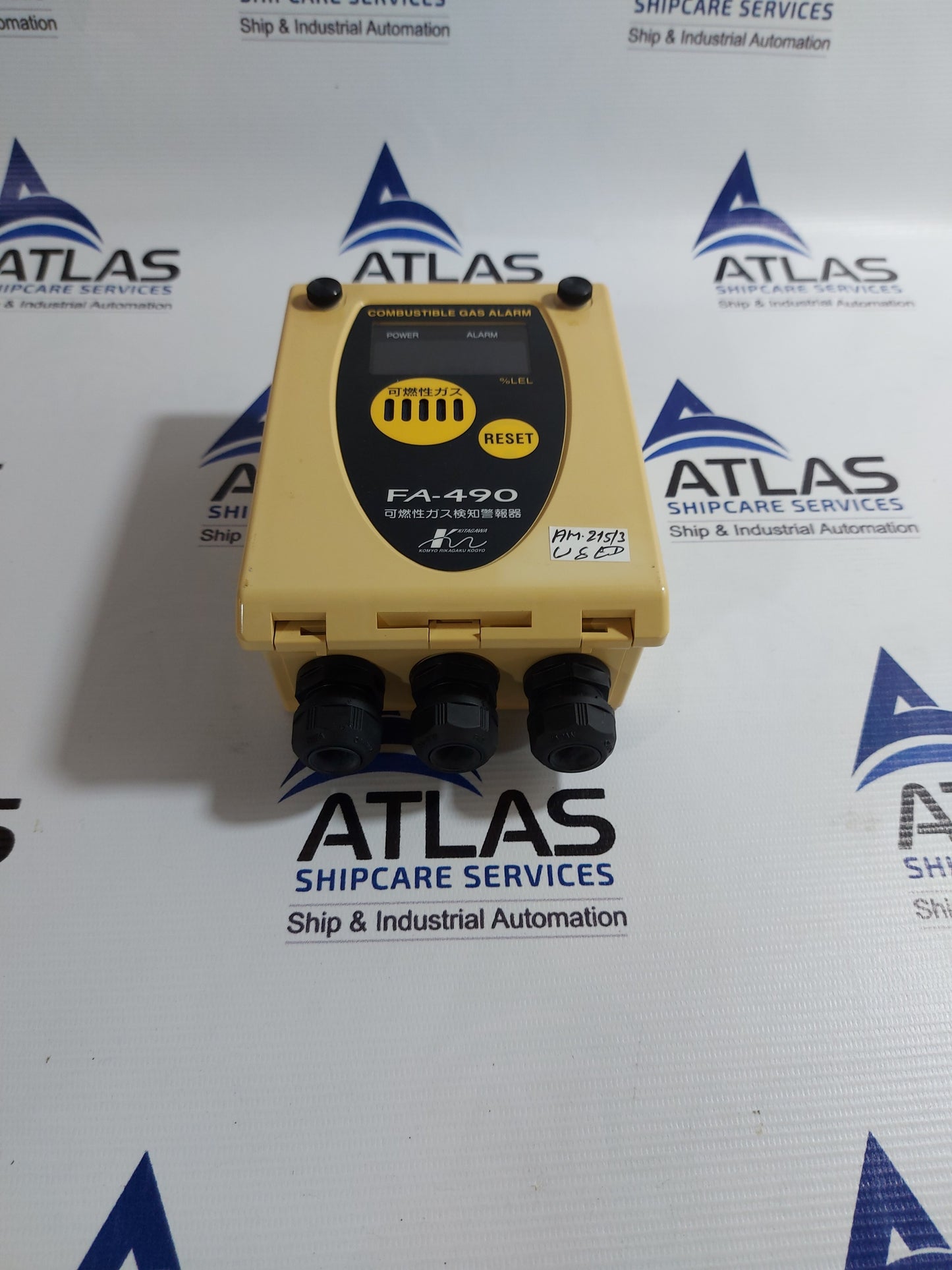 KOMYO RIKAGAKU KOGYO FA-490 COMBUSTIBLE GAS DETECTION ALARM
