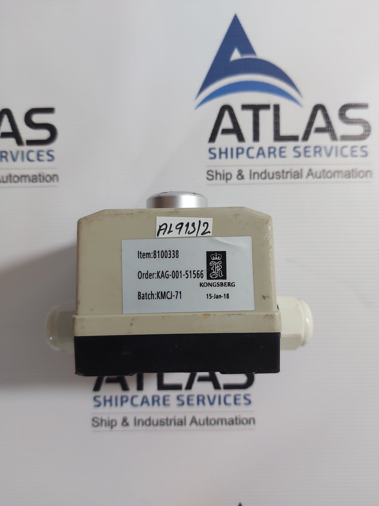 KONGSBERG 8100338 ENGINEERS SAFETY RESET KAG-001-51556
