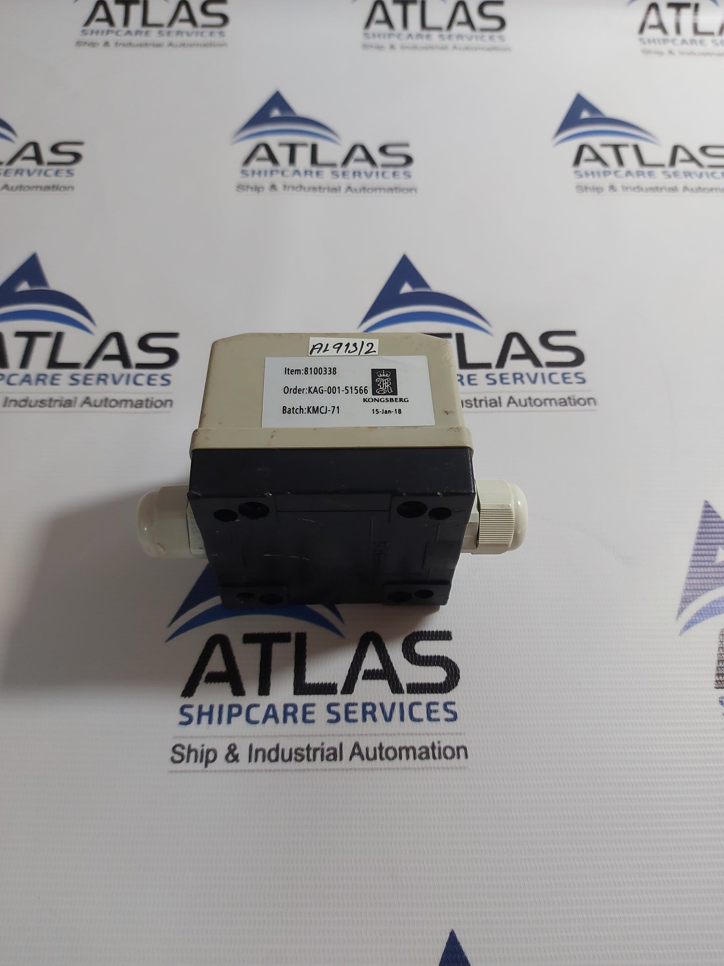 KONGSBERG 8100338 ENGINEERS SAFETY RESET KAG-001-51556