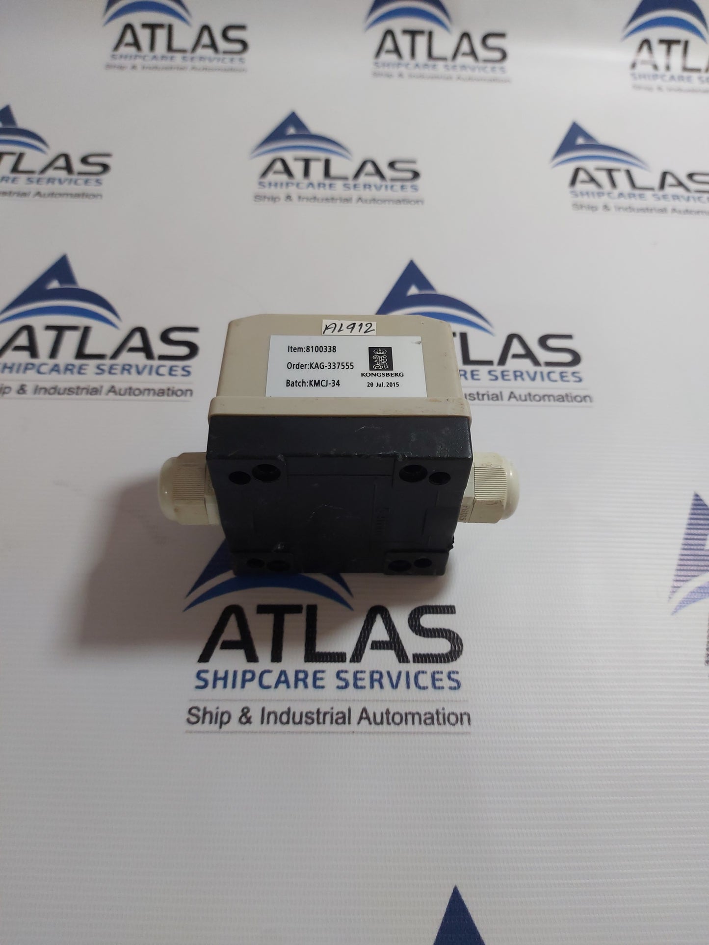 KONGSBERG 8100338 ENGINEERS SAFETY RESET KAG-337555