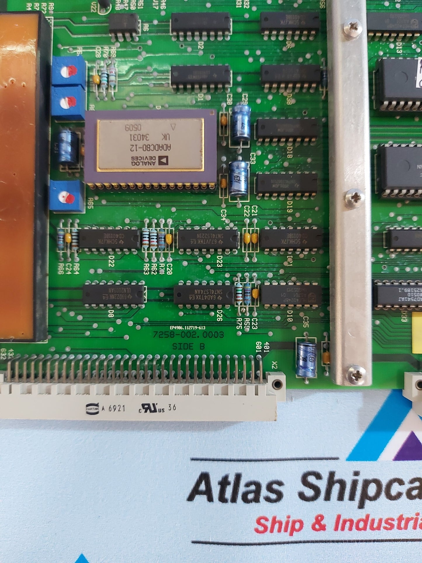 KONGSBERG AUTRONICA GLK-90 PCB CARD 7258-002.0003