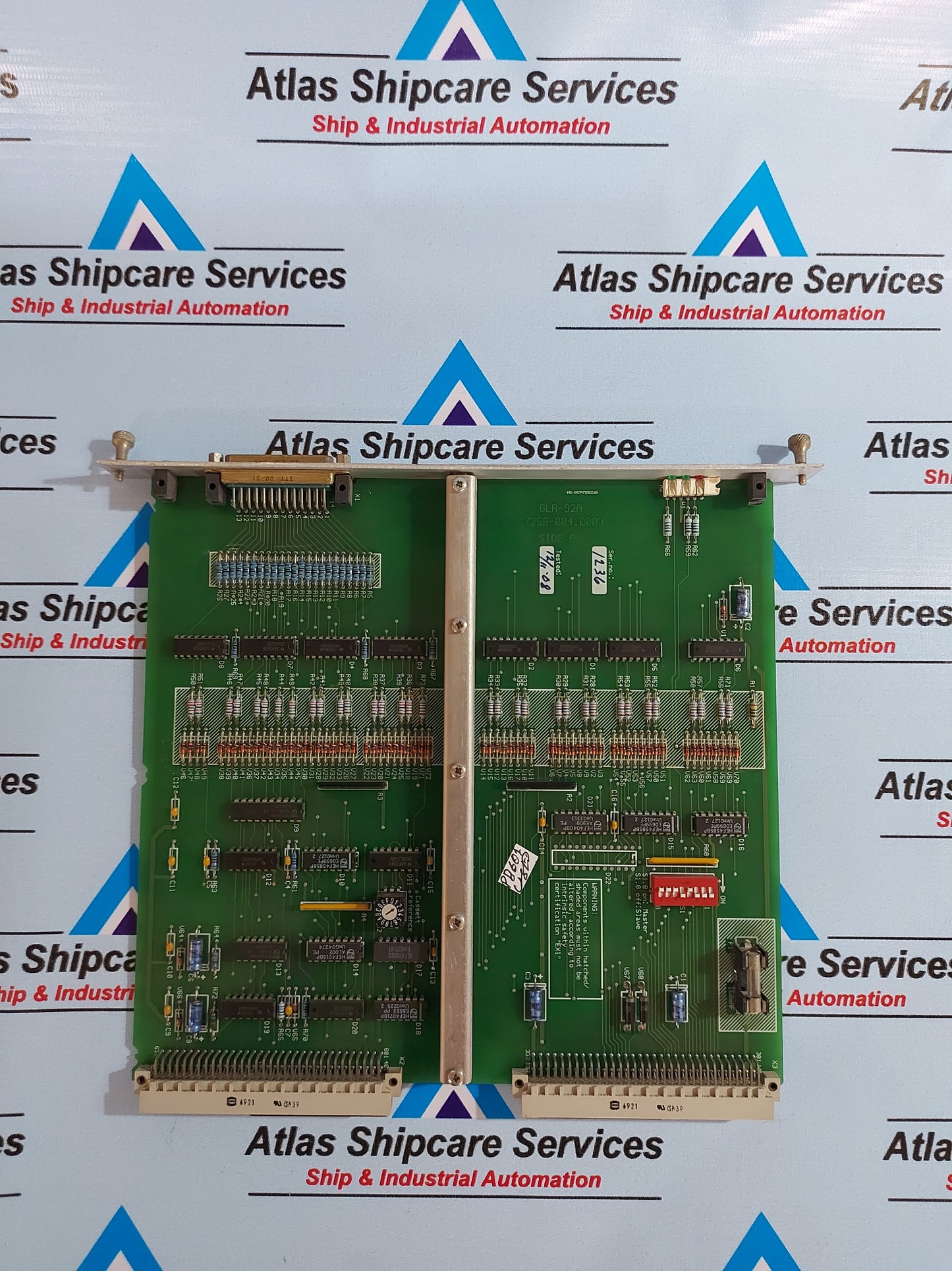 KONGSBERG AUTRONICA GLR-92A INTERFACE BOARD 7258-004.0003
