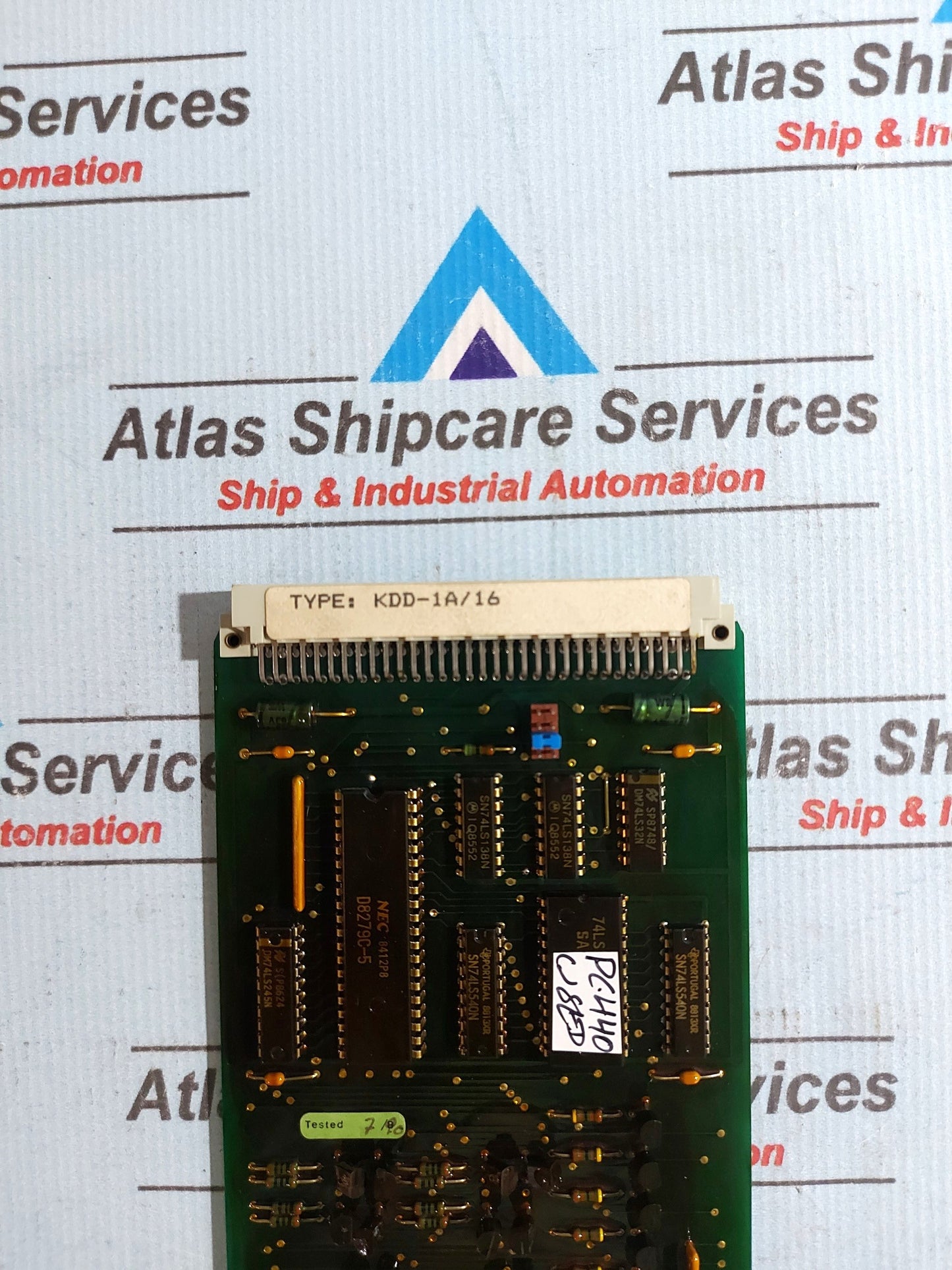 KONGSBERG AUTRONICA KDD-1A/16 ANALOG INPUT CARD 7252-008.0002