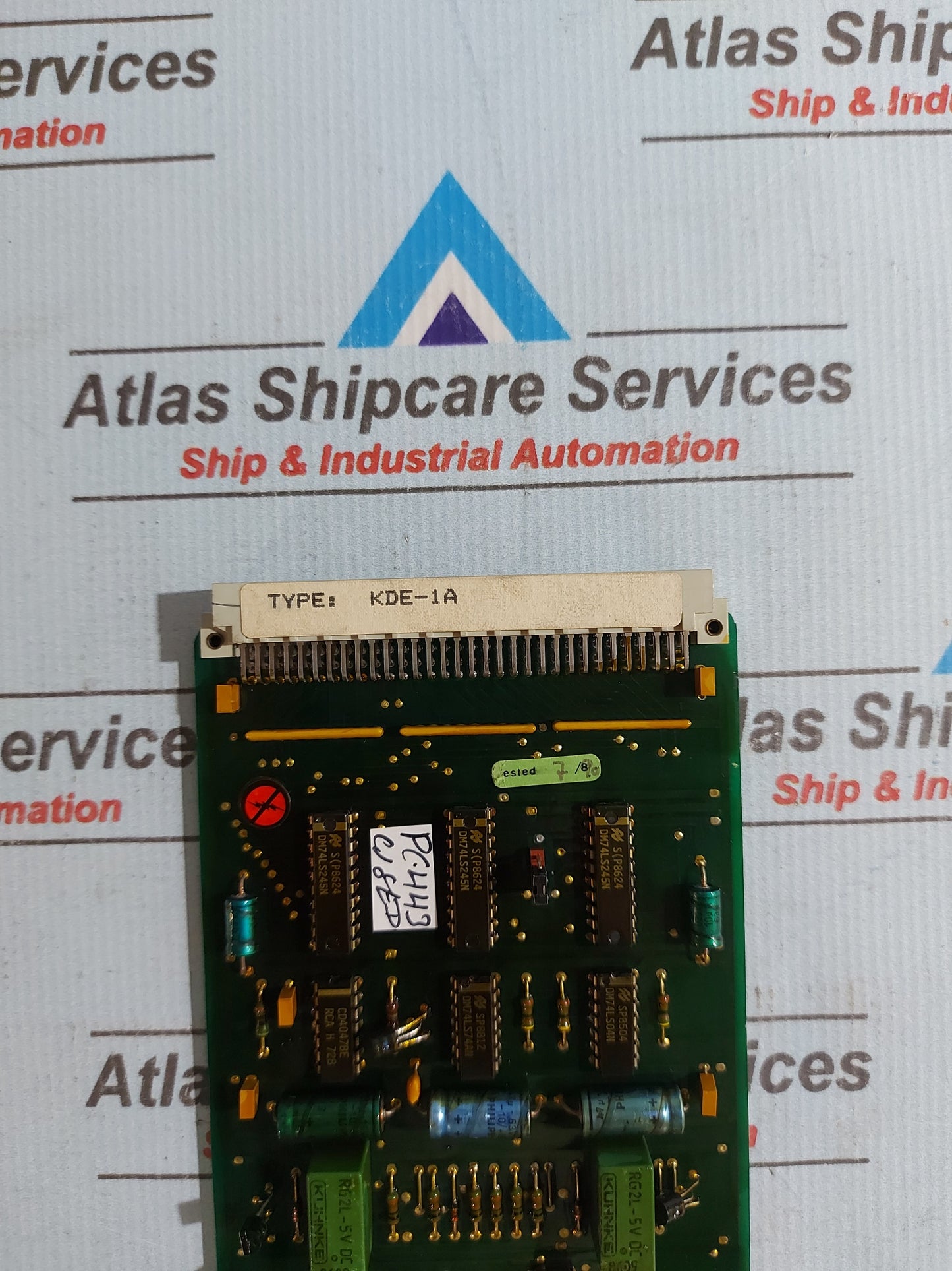 KONGSBERG AUTRONICA KDE-1A 7252.032.0004 PCB CARD