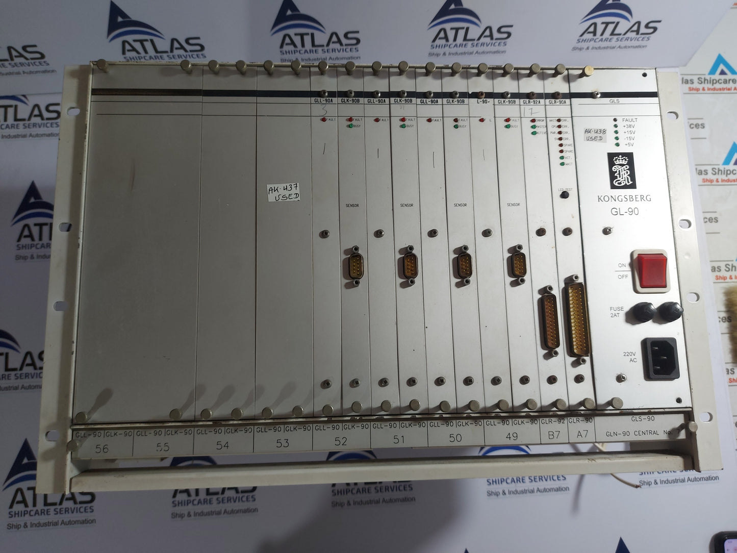 KONGSBERG GLS-90 POWER SUPPLY UNIT 220VAC
