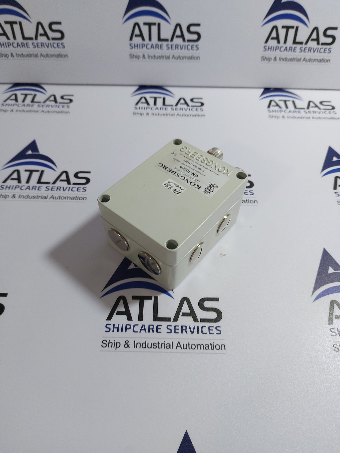 KONGSBERG GN-100/A CONNECTION BOX THERMOCOUPLE AMPLIFIER