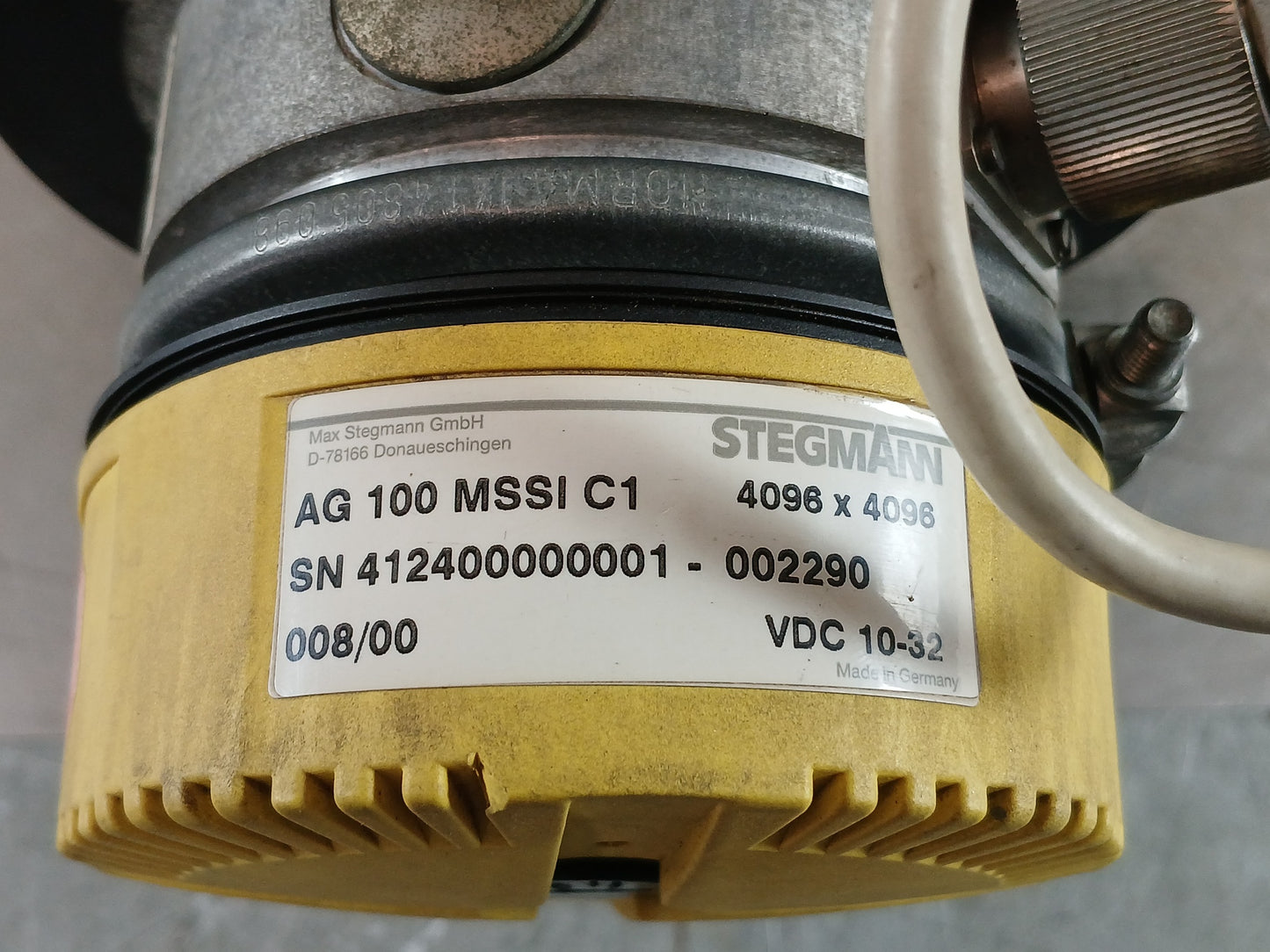 KONGSBERG/NORCONTROL 3900050 ELECTRIC ACTUATOR ELACT 002