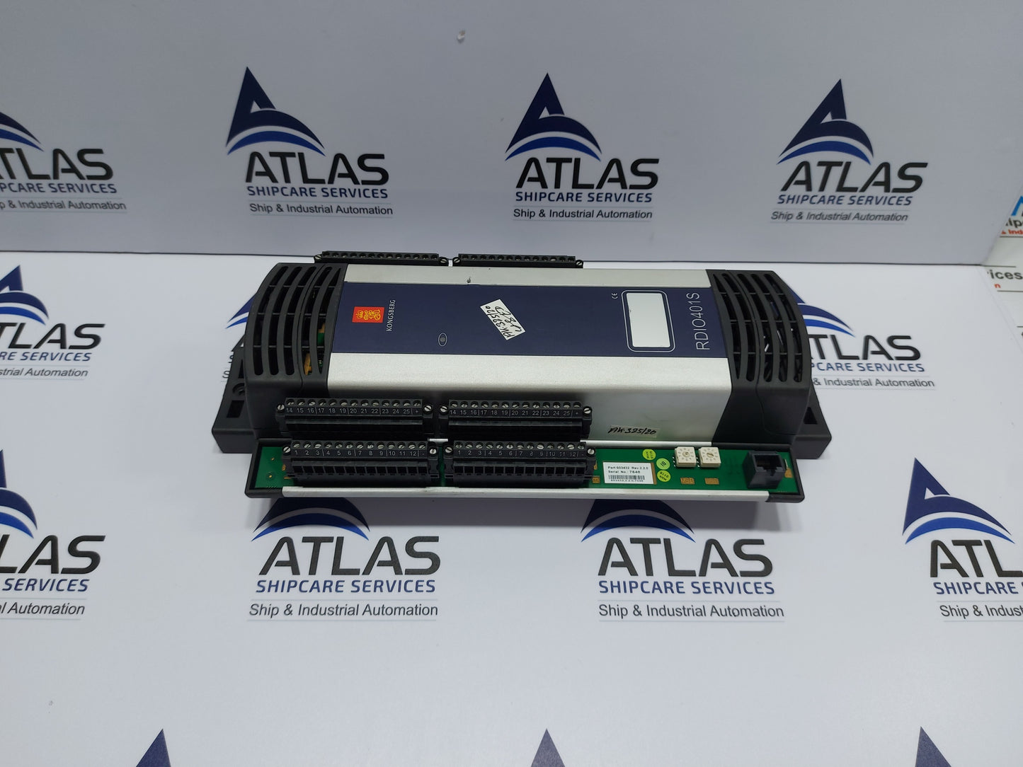 KONGSBERG RDIO401S REMOTE DIGITAL I/O MODULE 603432 REV 2.2.0