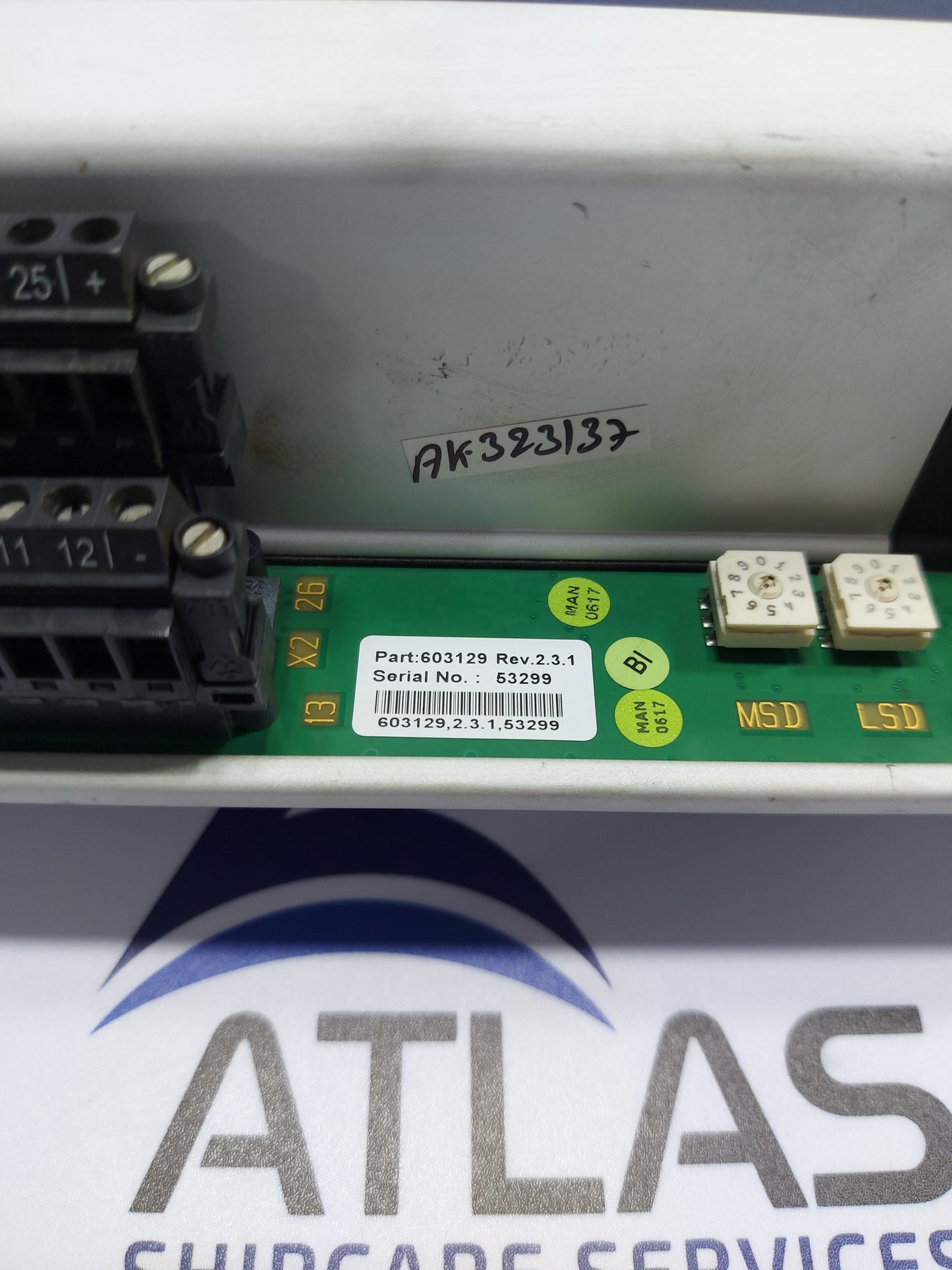 KONGSBERG RMP400 REMOTE CONTROL MULTI-PURPOSE I/O MODULE 603129 REV 2.3.1