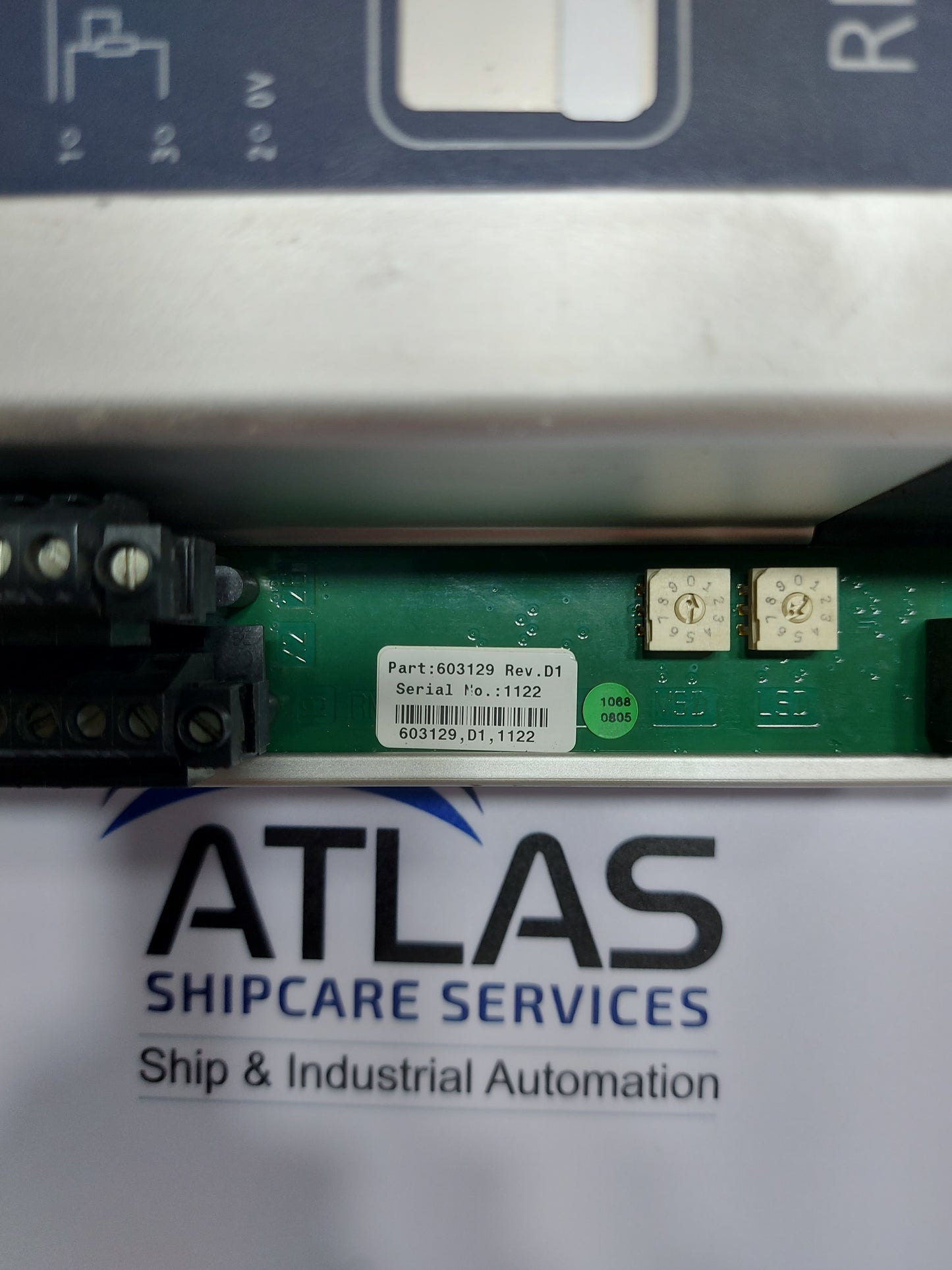 KONGSBERG RMP400 REMOTE CONTROL MULTI-PURPOSE I/O MODULE 603129 REV 2.3.0