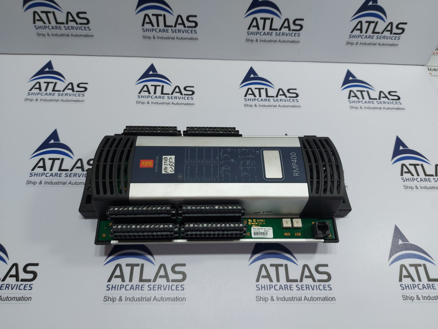 KONGSBERG RMP400 REMOTE CONTROL MULTI-PURPOSE I/O MODULE 603129 REV 2.3.0