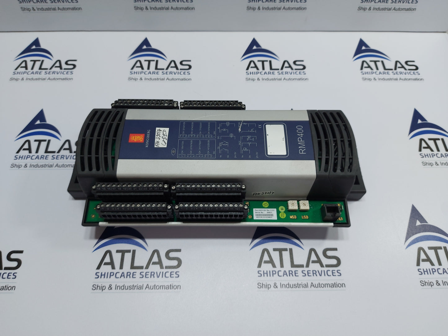 KONGSBERG RMP400 REMOTE CONTROL MULTI-PURPOSE I/O MODULE 603129 REV 3.0.0