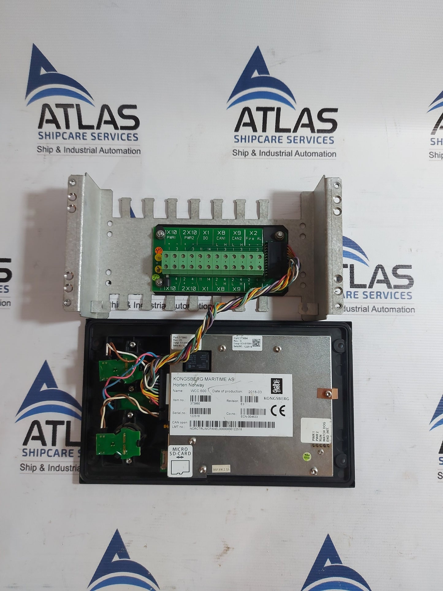 KONGSBERG WCC 600 WATCH CALL PANEL 373860