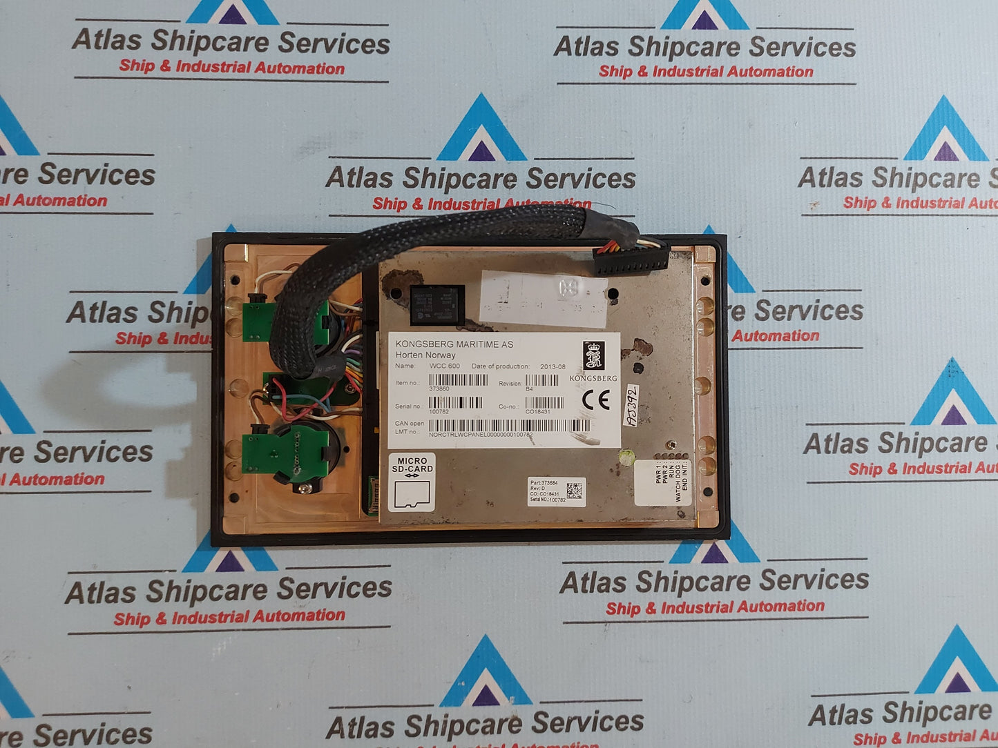 KONGSBERG WCC 600 WATCH CALL PANEL 373860
