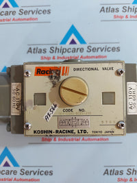 KOSHIN-RACINE 0D4-DSHS-602S-J10 DIRECTIONAL VALVE