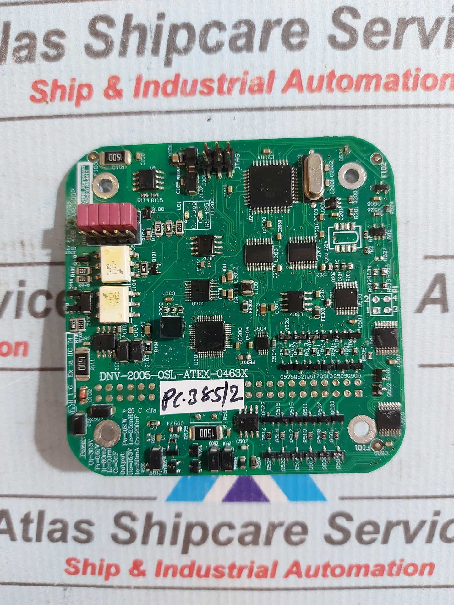 KROHNE SKARPENORD AD-410 R6.4411 PCB CARD DNV-2005-OSL-ATEX-0463X