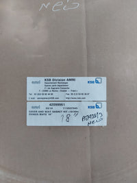 KSB AMRI 42099961 COVER AND SEAT GASKET KIT (10/20b)