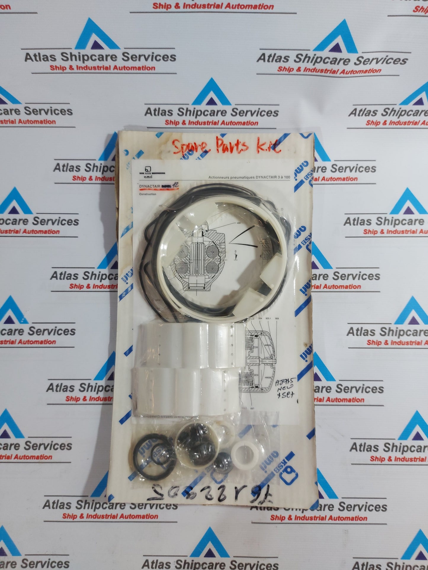 KSB AMRI DYNACTAIR 3 a 100 ACTUATOR O-RING KIT