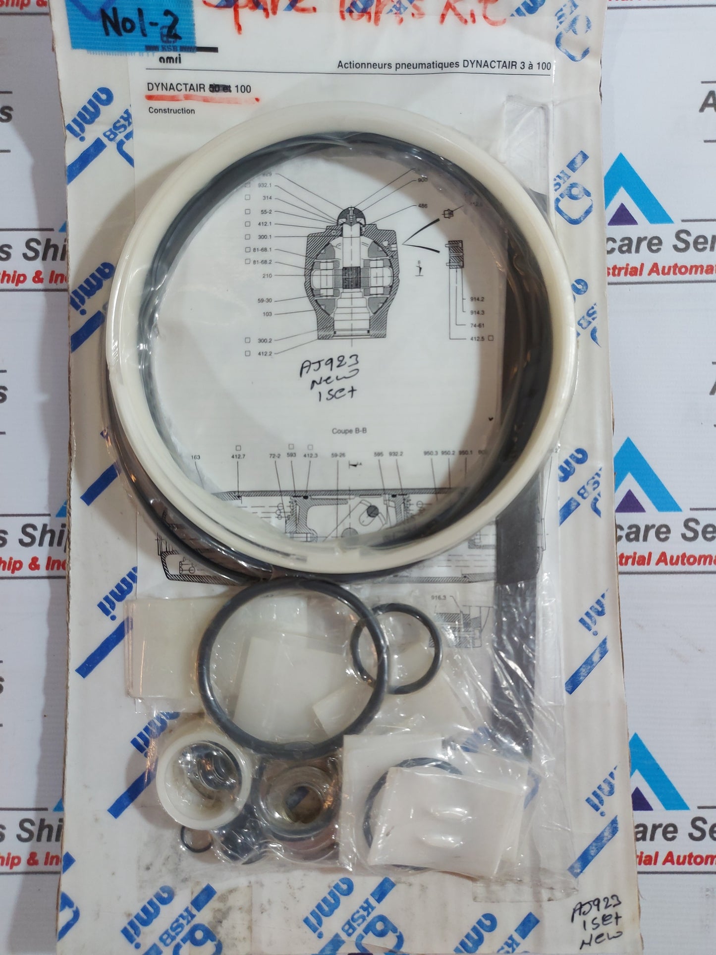 KSB AMRI DYNACTAIR 3 a 100 ACTUATOR RING KIT