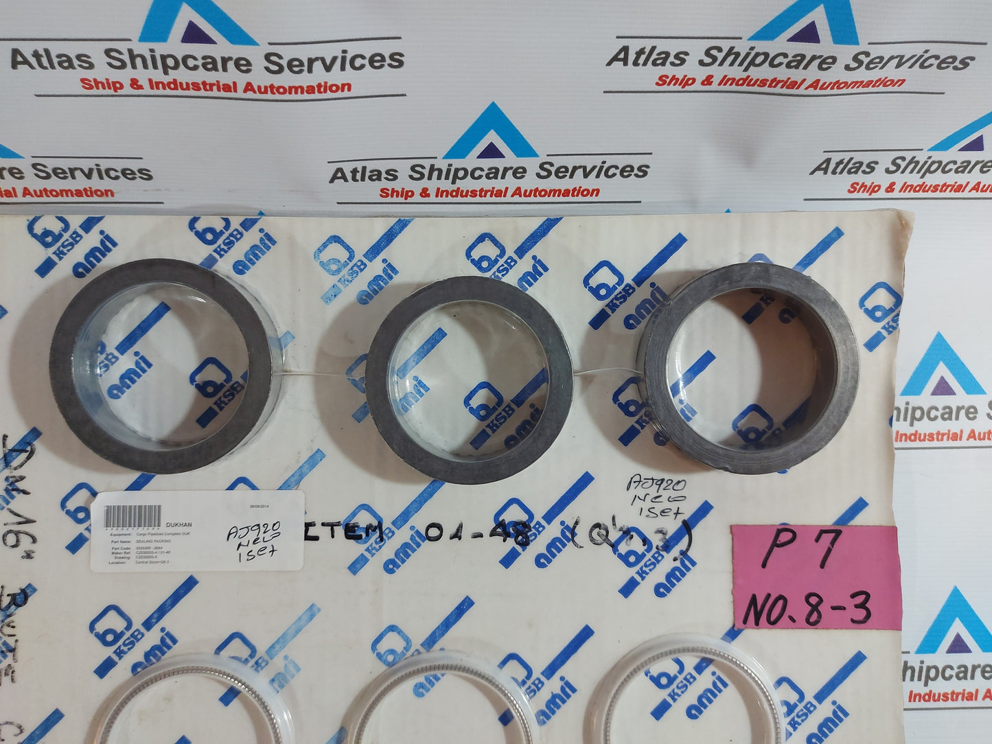 KSB AMRI SEALING PACKING 3555300-0044