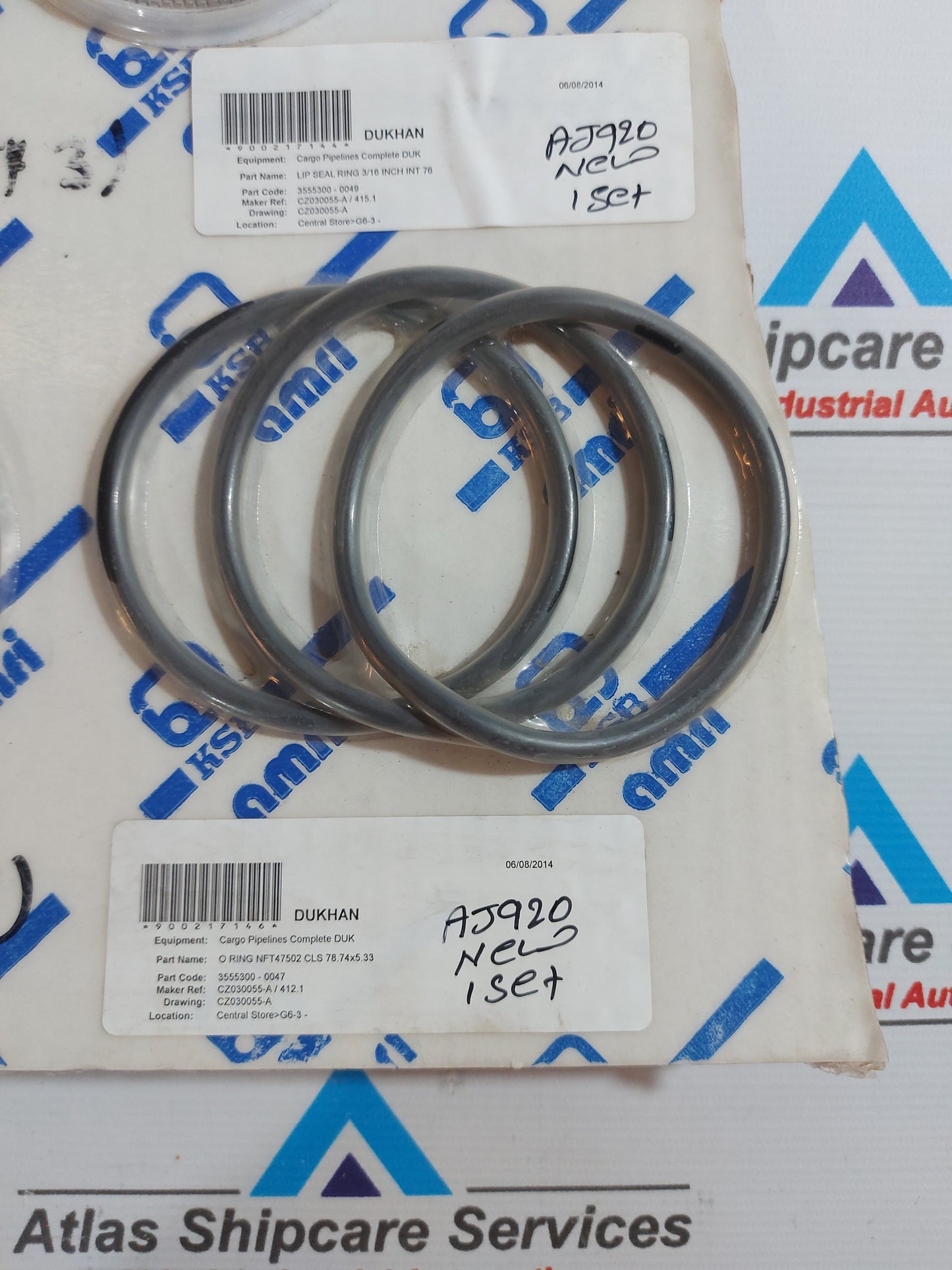 KSB AMRI SEALING PACKING 3555300-0044