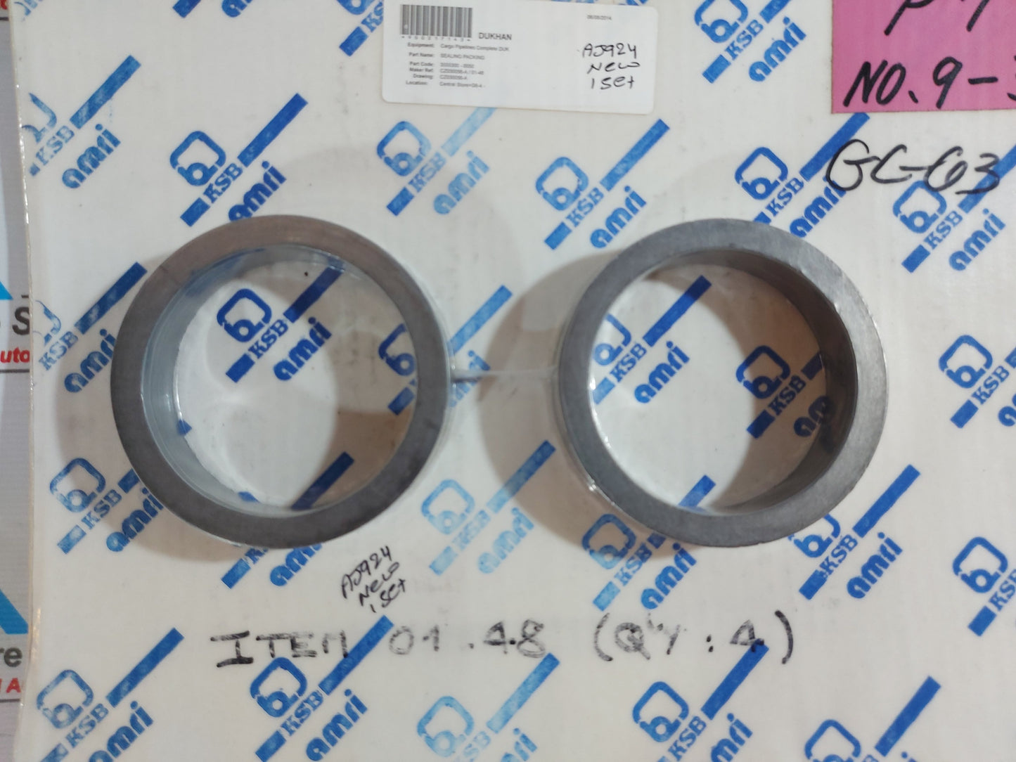 KSB AMRI SEALING PACKING 3555300-0050