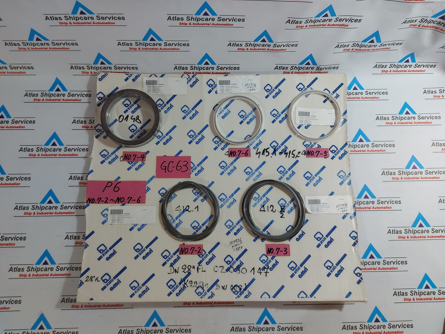 KSB AMRI SEALING PCKING 3555300-0038