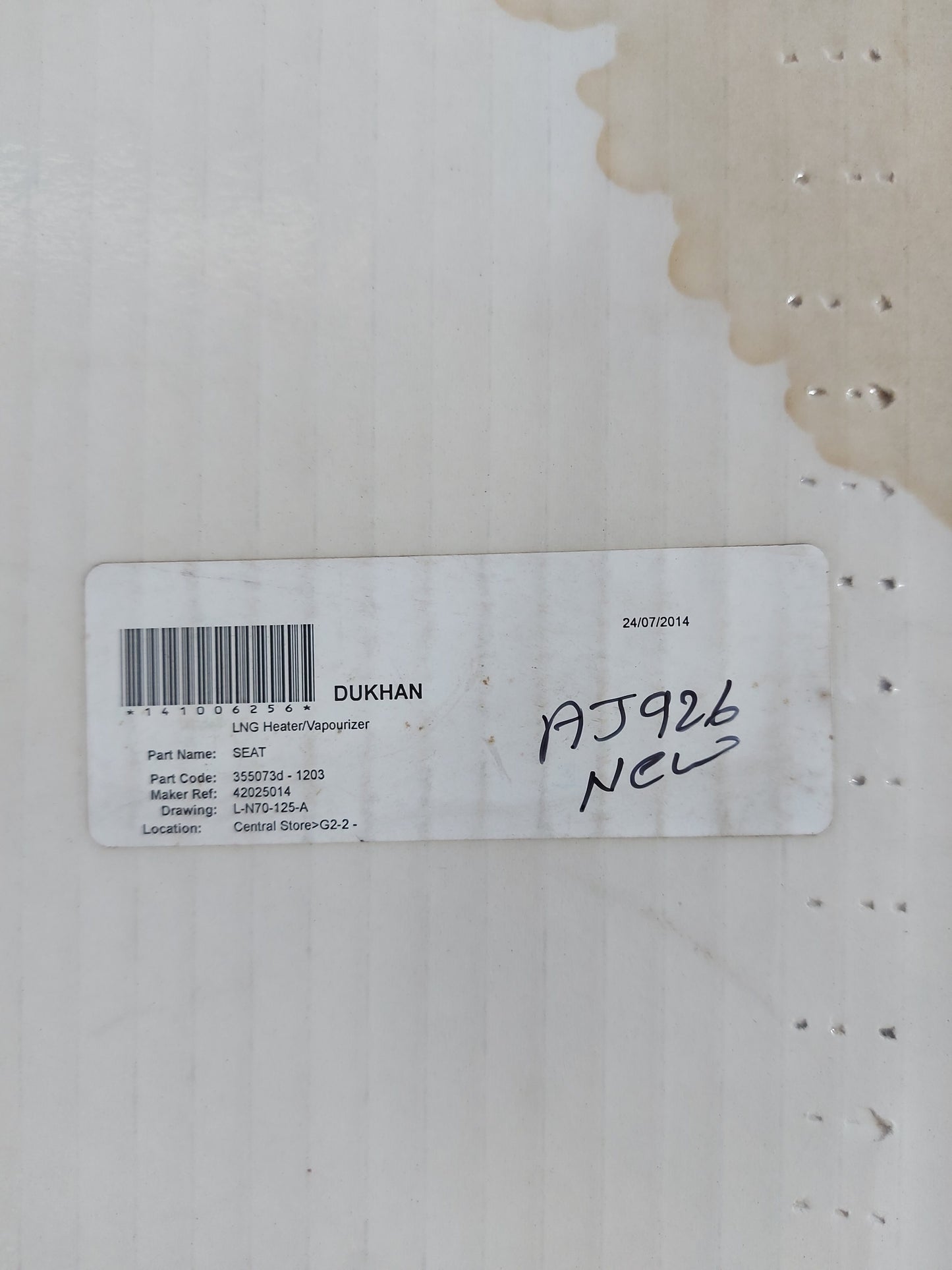 KSB AMRI SEAT 355073d-1203