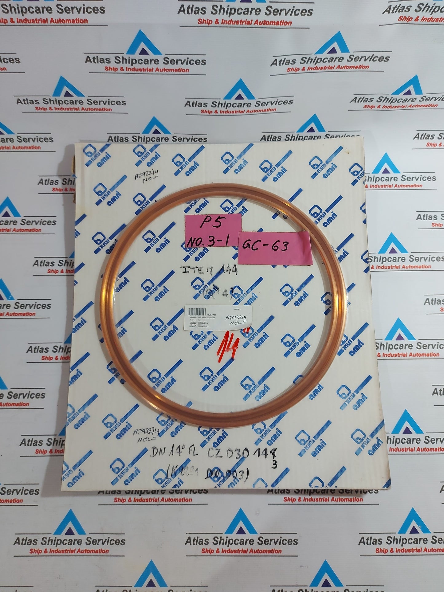 KSB AMRI SEAT 3555300-0013