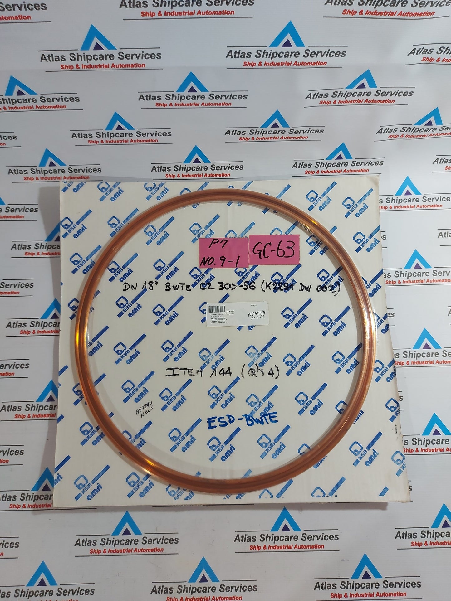 KSB AMRI SEAT 3555300-0051