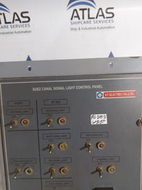 KT ELECTRIC 9113B-12 SUEZ CANAL SIGNAL LIGHT CONTROL PANEL