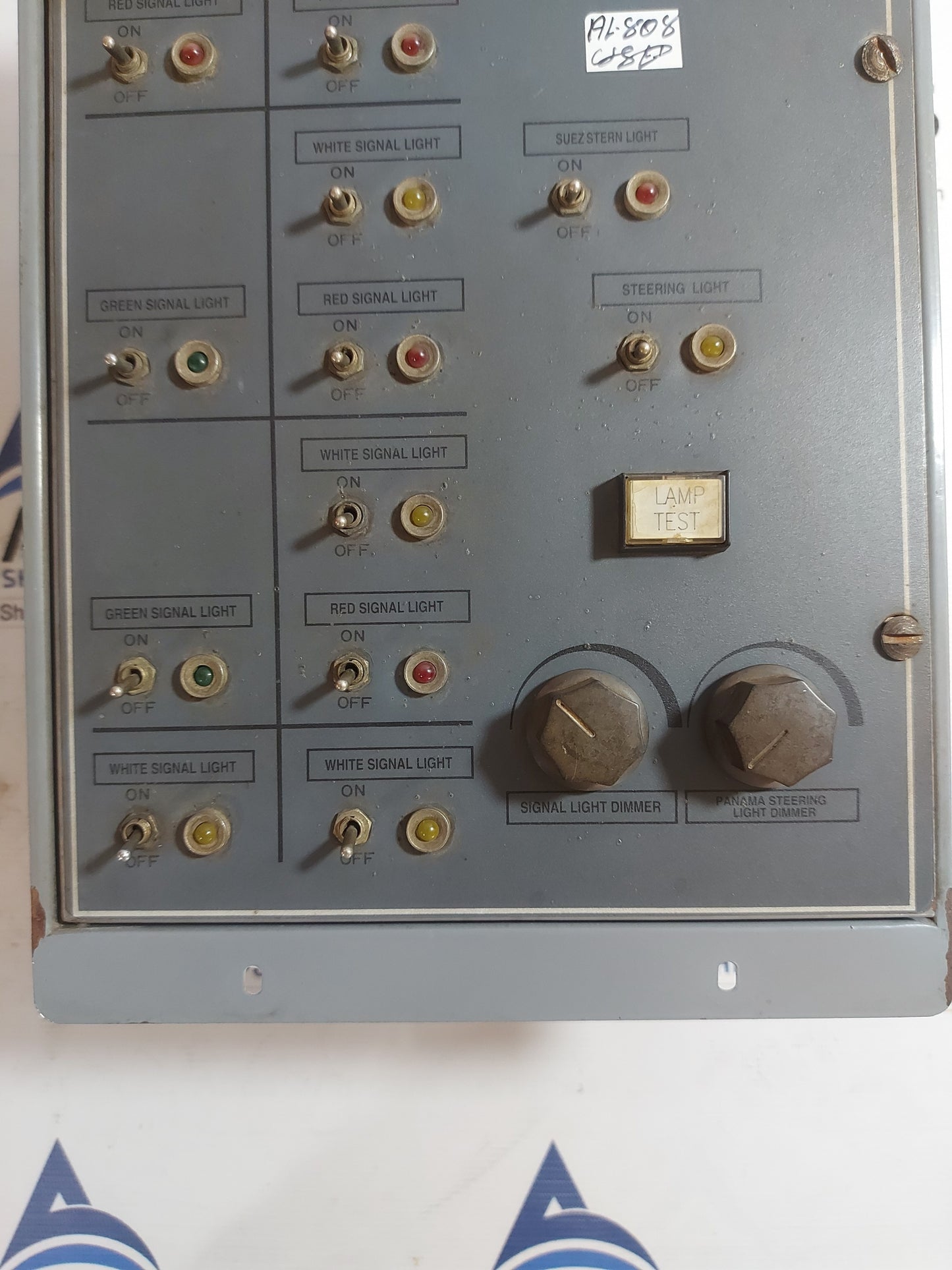 KT ELECTRIC 9113B-12 SUEZ CANAL SIGNAL LIGHT CONTROL PANEL