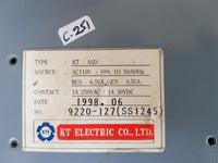 KT ELECTRIC KT-ASD AUTOMATIC SYNCHRONIZING DEVICE