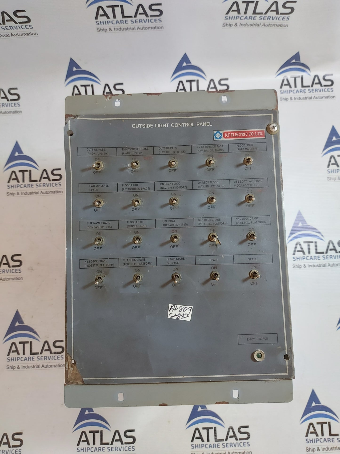 KT ELECTRIC KT-OLCP OUTSIDE LIGHT CONTROL PANEL