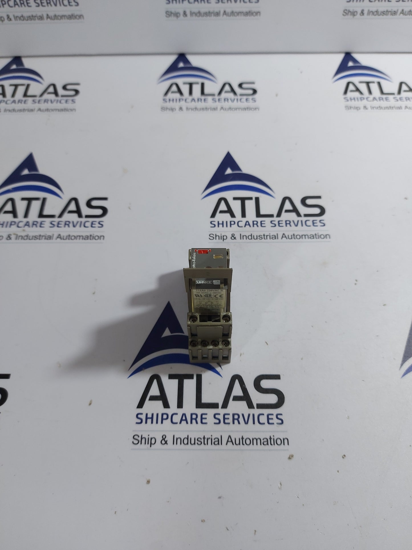 KUHNKE 114A-230VAC N QUATTRO-RELAY 10A 24VDC Or 250VAC